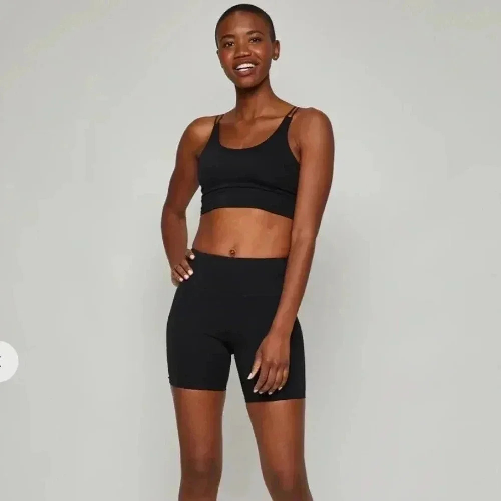 Fourlaps Arc High Waist Recycled  Bike Shorts